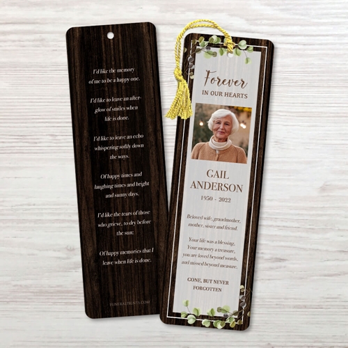 Picture of Rustic Brown Bookmark