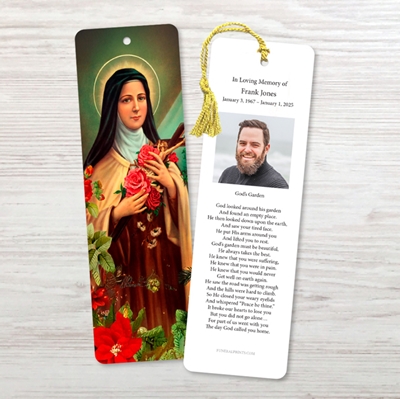 Show details for St. Therese Bookmark