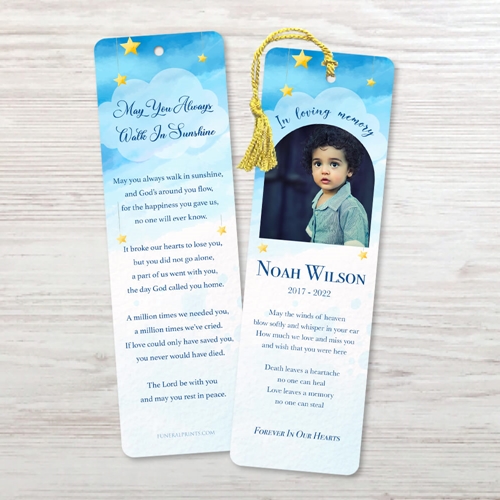 Picture of Sky Star Watercolor Bookmark