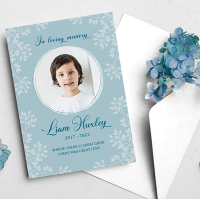 Show details for Leaves Silhouette Announcement