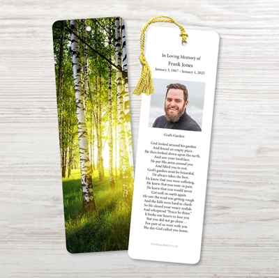 Show details for Birch Trees Bookmark