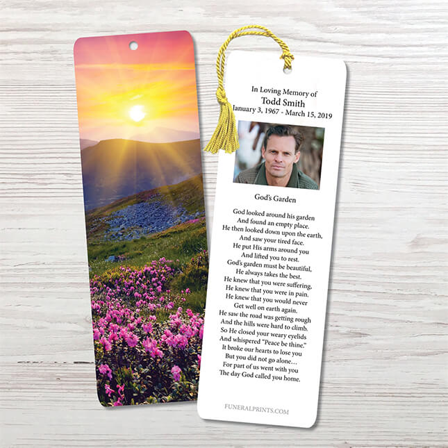 Show details for Purple Fields  Spanish Bookmark