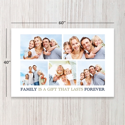 Show details for 5 Photo Collage Blanket