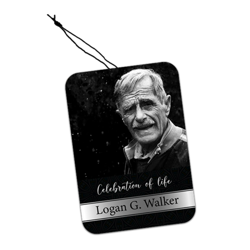 Show details for Black Silver Classic Air Freshener
