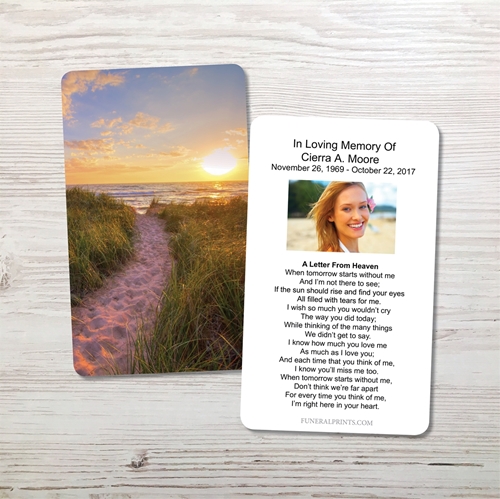 Picture of Pathway Home Memorial Card