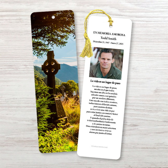 Show details for Glendaloug Celtic Cross Spanish Bookmark