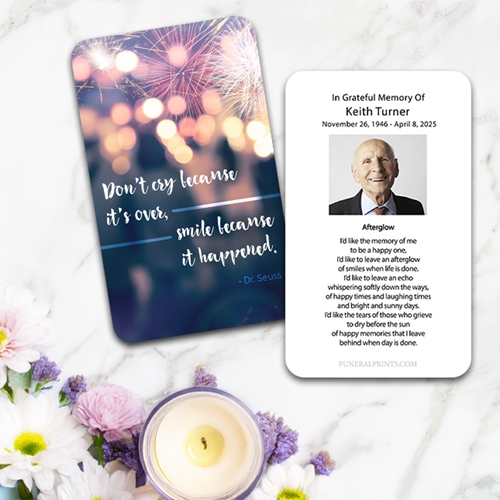 Show details for Smile Premium Prayer Card