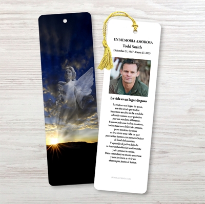 Show details for Hope and Love Angel Spanish Bookmark