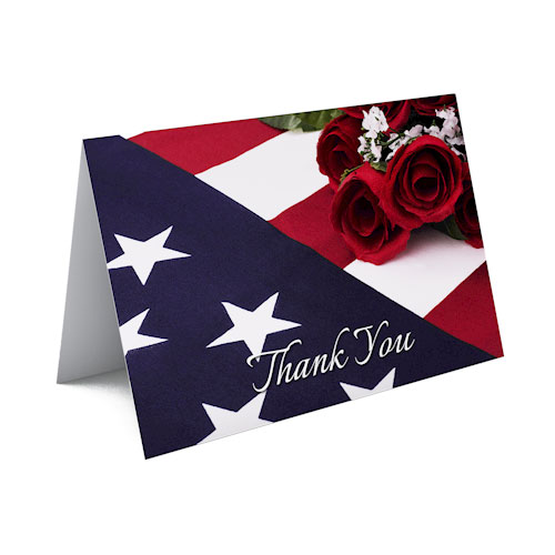 Picture of Our Hero Thank You Card