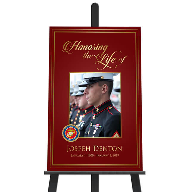 Show details for US Marines Poster
