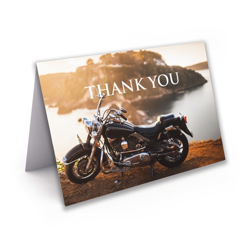 Show details for Motorcycle Thank You Card