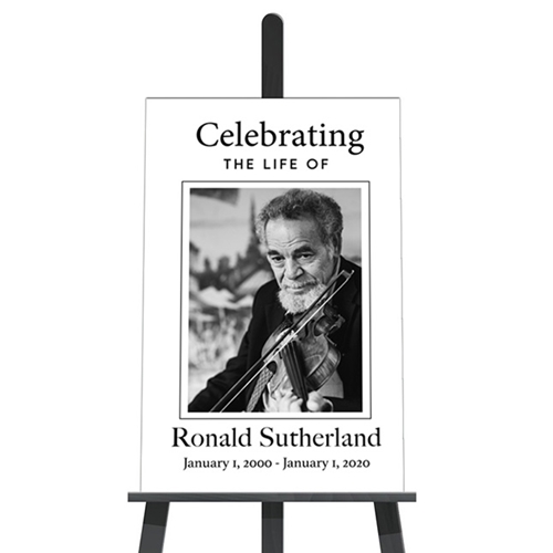 Show details for Modern White Poster