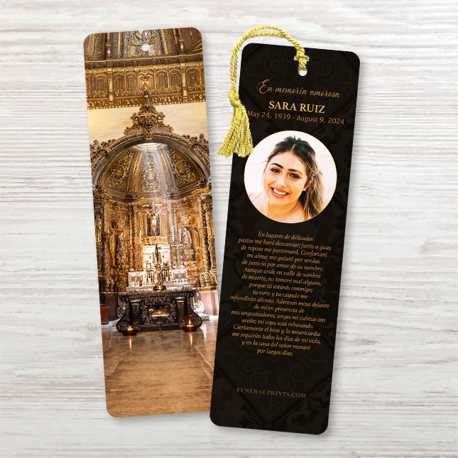 Show details for Cross Altar Spanish Bookmark