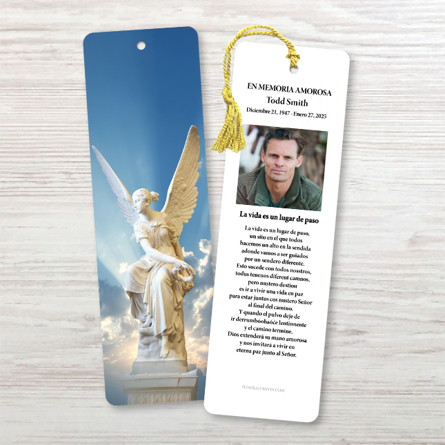 Show details for Angel 2 Spanish Bookmark