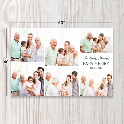 Show details for 6 Photo Collage Blanket