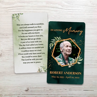 Show details for Green Stardust Memorial Package