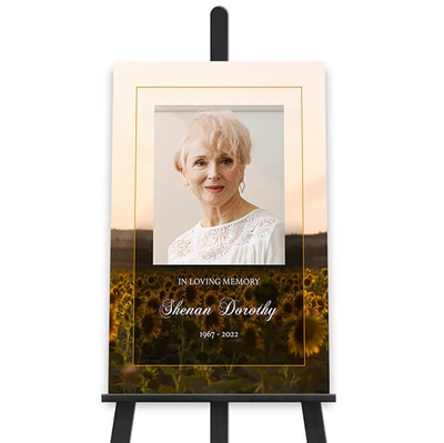 Show details for Sunflower Memorial Package