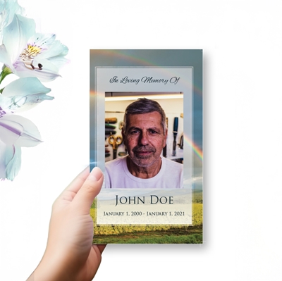 Show details for Rainbow Field Trifold Program 