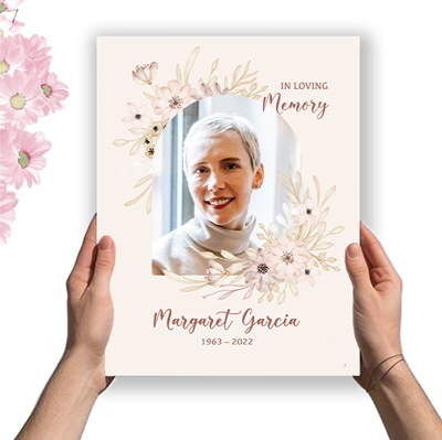 Show details for Multi Floral Border Premium Program (8.5x11)