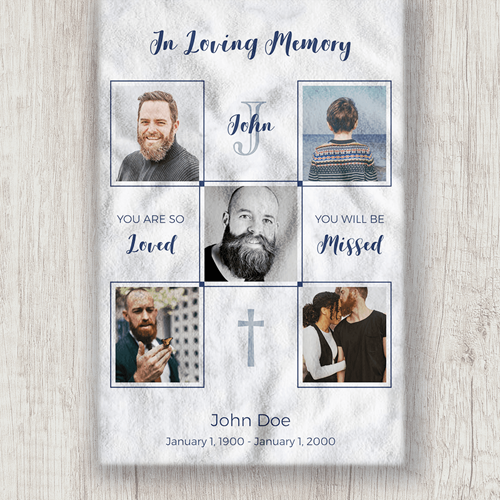 Picture of Memorial Collage Blanket