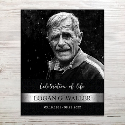 Show details for Black Silver Classic Puzzle