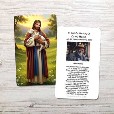 Show details for The Good Shepherd’s Pasture Memorial Card