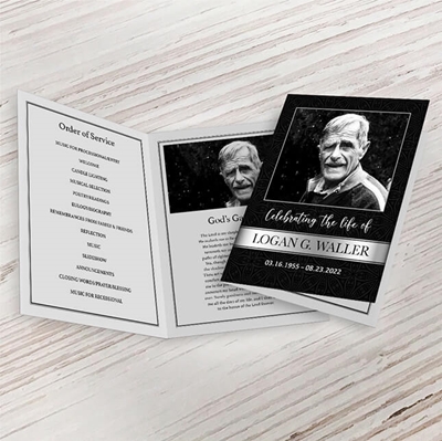 Show details for Black Silver Classic Premium Program (8.5x11)