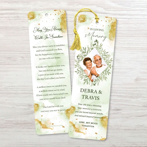 Picture of Green Leaf Bookmark