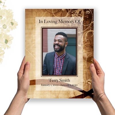 Show details for Blessed Life Funeral Program (8.5 x 11) 