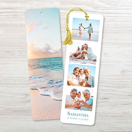 Show details for 5 Photo Collage Border Bookmark