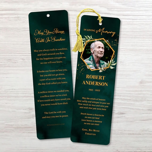 Show details for Green Stardust Bookmark