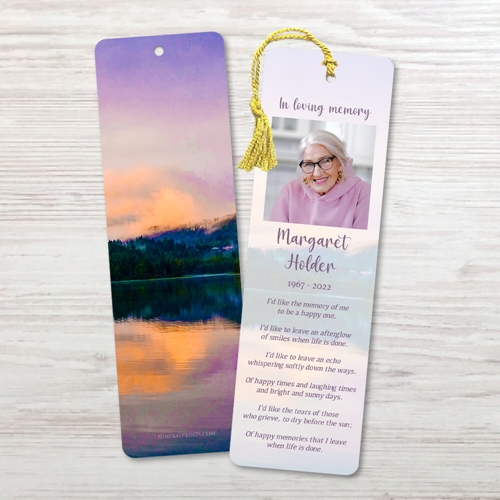 Picture of Purple Sunset Bookmark