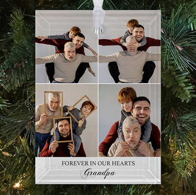 Show details for Gallery 4 Rectangle Ornament