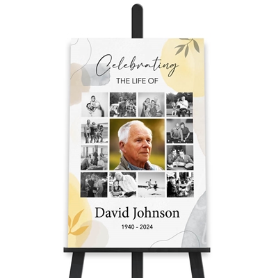 Show details for Abstract Collage Poster