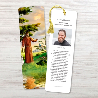 Show details for St. Francis Bookmark