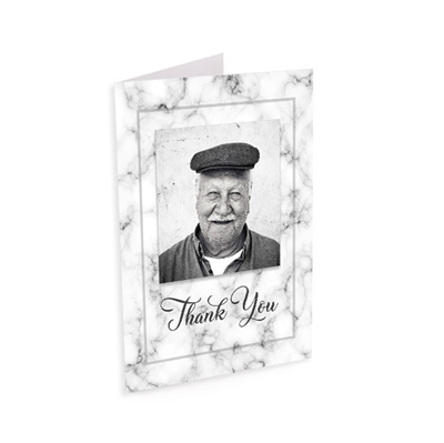 Show details for White Marble Memorial Package