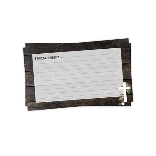 Show details for Rustic Religious Remember Card