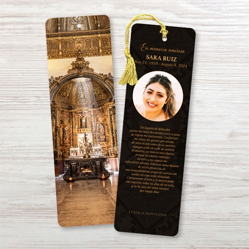 Show details for Cross Altar Spanish Bookmark