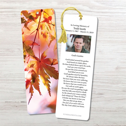 Picture of Leaves of Fall Bookmark