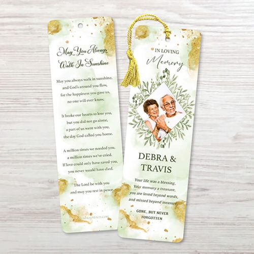 Show details for Green Leaf Bookmark