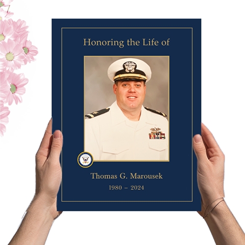 Show details for US Navy Premium Program(8.5x11) (Design For Me)