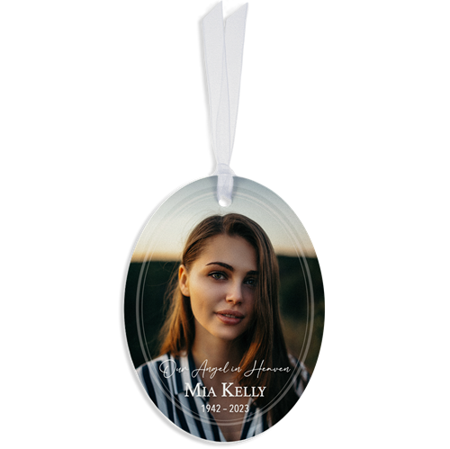 Picture of Angel in Heaven Oval Ornament